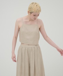 lit | Linen Cropped Camisole(キャミソール)