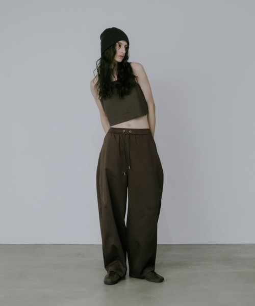 lit（リット）の「Linen Cropped Camisole（キャミソール・レディース・ブラック/モカ/ベージュ・FREE）」の10枚目の写真