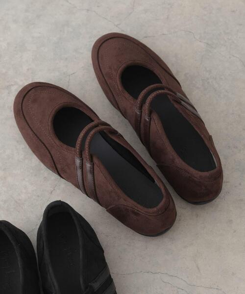 URBAN RESEARCH Sonny Label(アーバンリサーチサニーレーベル)の「メリージェーンスニーカー(スニーカー・レディース・ブラック/ブラウン・SMALL/MEDIUM/LARGE)」の2枚目の写真