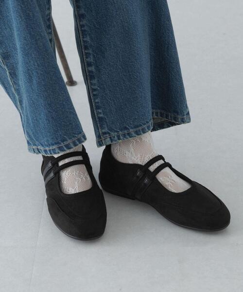 URBAN RESEARCH Sonny Label(アーバンリサーチサニーレーベル)の「メリージェーンスニーカー(スニーカー・レディース・ブラック/ブラウン・SMALL/MEDIUM/LARGE)」の3枚目の写真