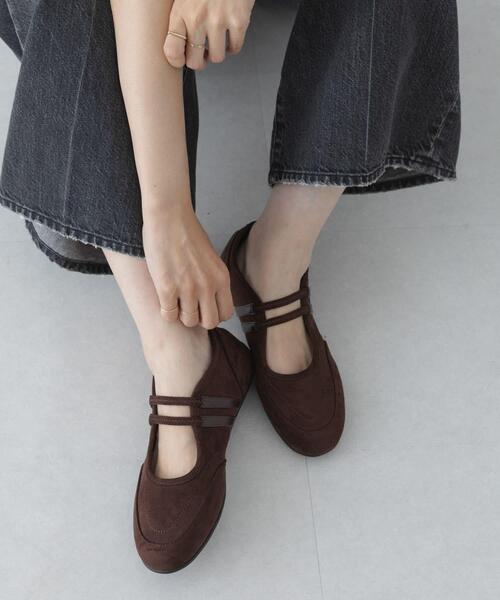 URBAN RESEARCH Sonny Label(アーバンリサーチサニーレーベル)の「メリージェーンスニーカー(スニーカー・レディース・ブラック/ブラウン・SMALL/MEDIUM/LARGE)」の8枚目の写真