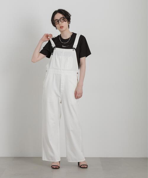 NEEDBY heritage(ニードバイヘリテージ)の「NEEDBY heritage/別注 CROPPED TEE(Tシャツ/カットソー・レディース・ホワイト/ダークブラウン・FREE)」の18枚目の写真