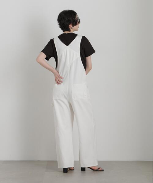 NEEDBY heritage(ニードバイヘリテージ)の「NEEDBY heritage/別注 CROPPED TEE(Tシャツ/カットソー・レディース・ホワイト/ダークブラウン・FREE)」の20枚目の写真