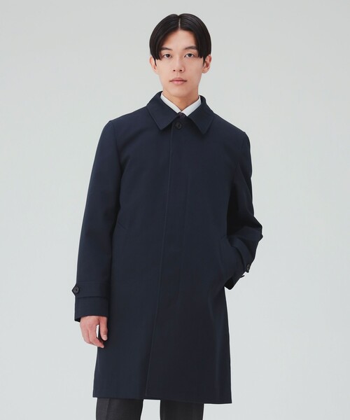 BEAMS HEART(ビームスハート)の「【2WAY】撥水 ギャバジン ライナー付き ステンカラーコート(ステンカラーコート・メンズ・ブラック/ネイビー・SMALL/MEDIUM/LARGE/X-LARGE)」の11枚目の写真