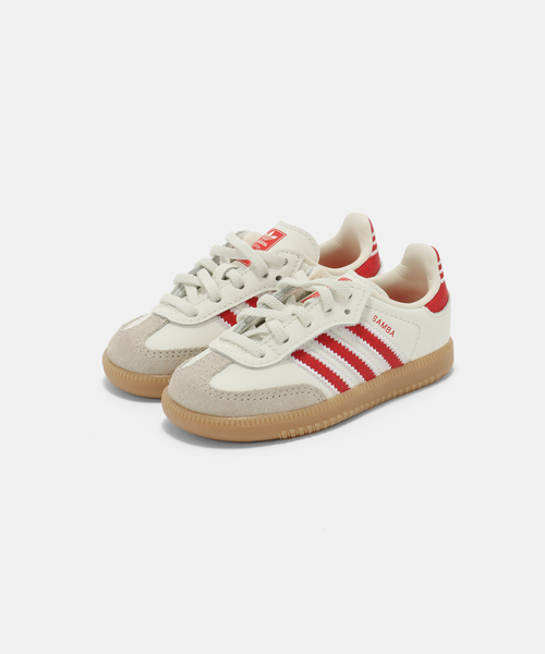 IENA ENFANT(イエナアンファン)の「【ADIDAS/アディダス】SAMBA OG CF EL I baby(13-16cm)(スニーカー・キッズ・グリーン/レッド・14/16/15 /13)」の6枚目の写真