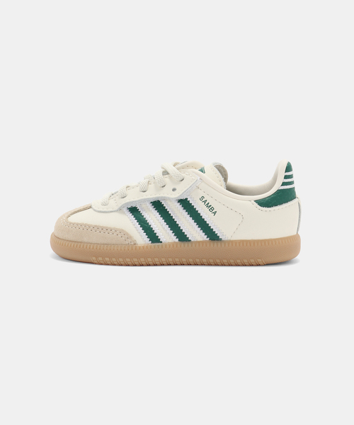 IENA ENFANT(イエナアンファン)の「【ADIDAS/アディダス】SAMBA OG CF EL I baby(13-16cm)(スニーカー・キッズ・グリーン/レッド・14/16/15 /13)」の7枚目の写真