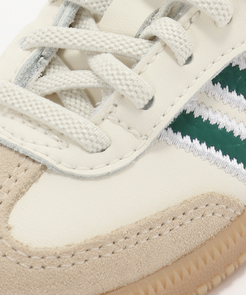 IENA ENFANT(イエナアンファン)の「【ADIDAS/アディダス】SAMBA OG CF EL I baby(13-16cm)(スニーカー・キッズ・グリーン/レッド・14/16/15 /13)」の4枚目の写真