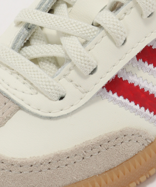IENA ENFANT(イエナアンファン)の「【ADIDAS/アディダス】SAMBA OG CF EL I baby(13-16cm)(スニーカー・キッズ・グリーン/レッド・14/16/15 /13)」の5枚目の写真