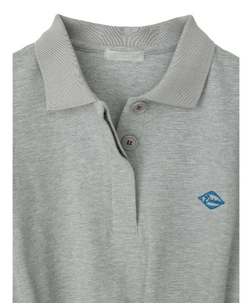 ELCHELE(エルチェレ)の「CROPPED POLO TEE(Tシャツ/カットソー・レディース・ホワイト/グレー/ブラック・FREE)」の21枚目の写真