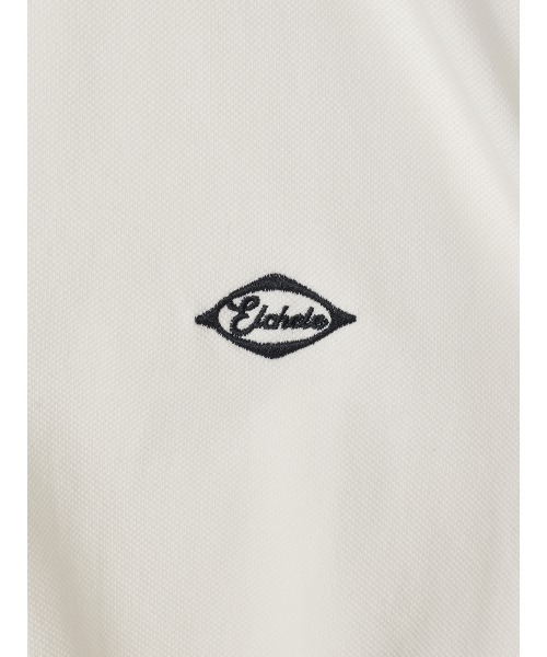 ELCHELE(エルチェレ)の「CROPPED POLO TEE(Tシャツ/カットソー・レディース・ホワイト/グレー/ブラック・FREE)」の16枚目の写真