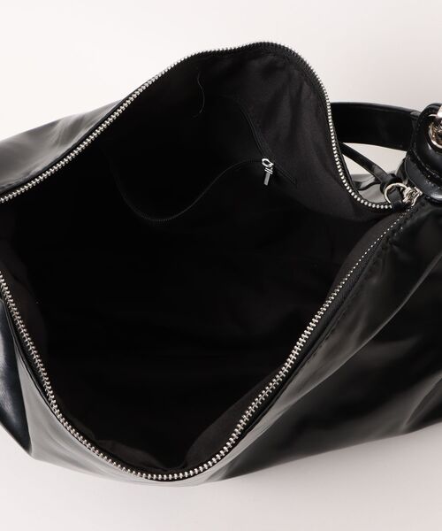 Burner（バーナー）の「【Leathen Leather（レーセンレザー）】ポリエステル ショルダーバッグ lea-shbag-14-43【RBTS】（ショルダーバッグ・メンズ・ブラック・FREE）」の4枚目の写真