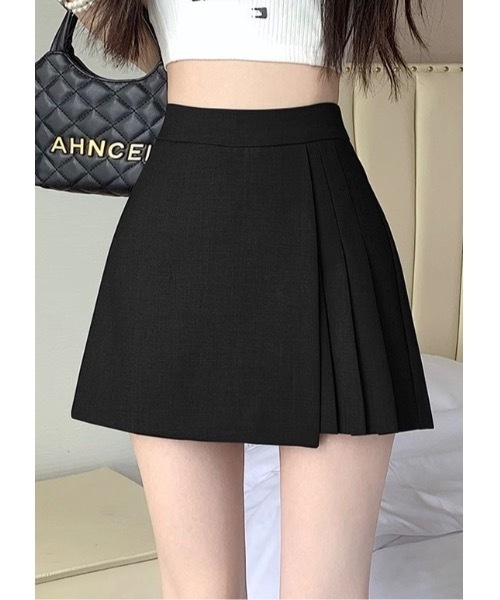 SALTMINT(ソルトミント)の「プリーツミニスカパン(その他パンツ・レディース・ブラック/グレー・FREE)」の6枚目の写真