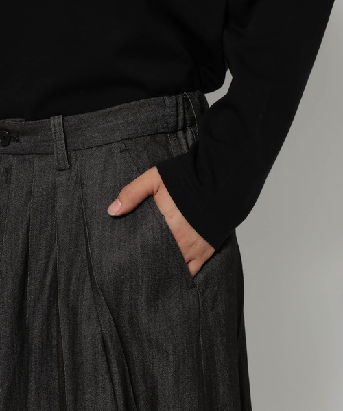 HARE(ハレ)の「【SET UP対応】プレミアムファブリックYOSEワイドパンツ(HARE)(その他パンツ・メンズ・グレー系その他3・SMALL/MEDIUM)」の14枚目の写真