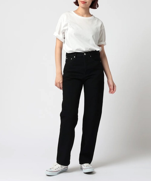 J.B. ATTIRE(ジェイビーアタイア)の「J.B. ATTIRE PARIS DENIM BLACK(デニムパンツ・レディース・Black・0)」の1枚目の写真