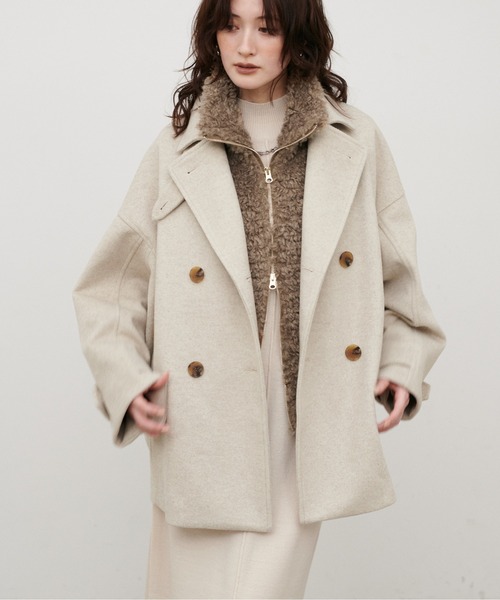 LARUTA(ラルータ)の「【LARUTA】ボアベスト×ニットワンピースセット(ワンピース・レディース・ブラック/モカ/ブラウン・LARGE/MEDIUM)」の18枚目の写真