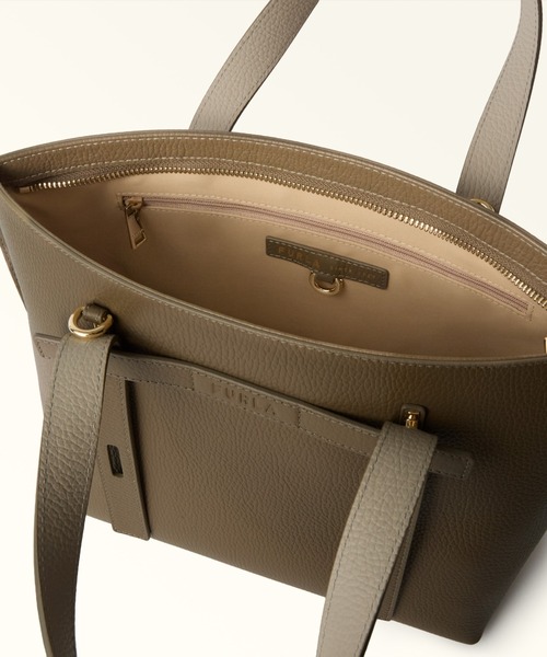 FURLA(フルラ)の「フルラ ジョベ (Furla Giove) トートバッグ(トートバッグ・レディース・アッシュブラウン/ブルーグリーン・ONE SIZE)」の9枚目の写真