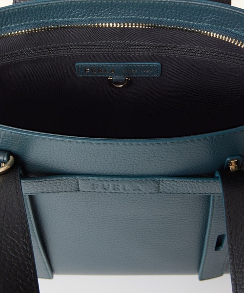 FURLA(フルラ)の「フルラ ジョベ (Furla Giove) トートバッグ(トートバッグ・レディース・アッシュブラウン/ブルーグリーン・ONE SIZE)」の6枚目の写真