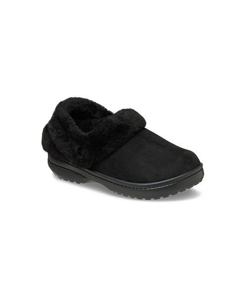 Mila Owen(ミラオーウェン)の「【CROCS】CLASSIC SUEDED CLOG(サンダル・レディース・ブラック・25/24/23)」の4枚目の写真