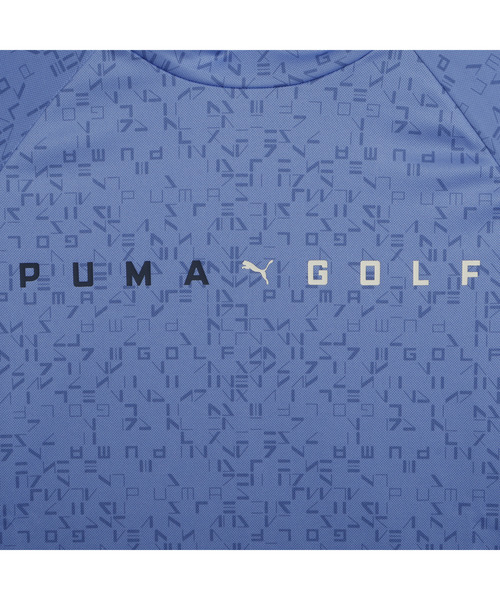 PUMA(プーマ)の「PUMA プーマ メンズ ゴルフ FOG グラフィック モックネック 長袖 シャツ(Tシャツ/カットソー・メンズ・ブラック/Off White/ブルー系その他4・SMALL/X-LARGE/XX-LARGE/LARGE/MEDIUM)」の6枚目の写真