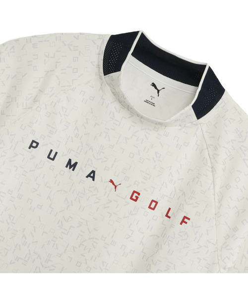 PUMA(プーマ)の「PUMA プーマ メンズ ゴルフ FOG グラフィック モックネック 長袖 シャツ(Tシャツ/カットソー・メンズ・ブラック/Off White/ブルー系その他4・SMALL/X-LARGE/XX-LARGE/LARGE/MEDIUM)」の17枚目の写真
