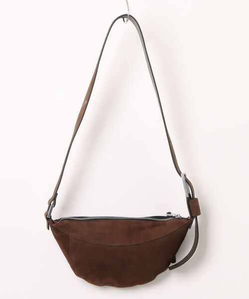 ALLSAINTS(オールセインツ)の「LUNA SUEDE CROSSBODY | LUNA スエード クロスボディ(ショルダーバッグ・レディース・ブラウン系その他・ONE SIZE)」の7枚目の写真