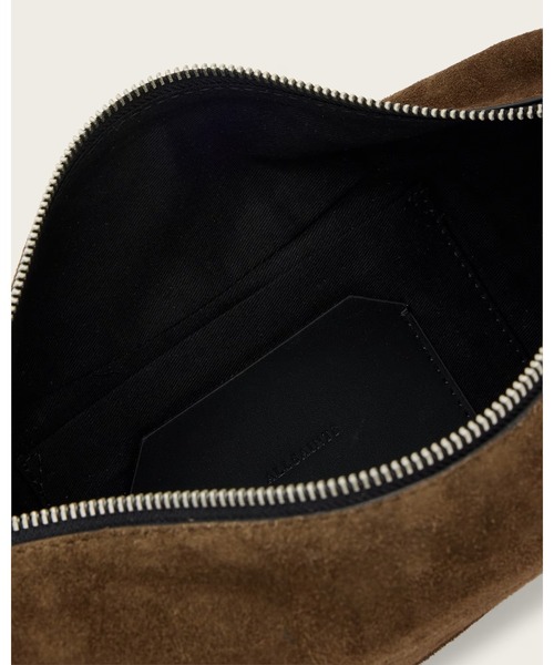 ALLSAINTS(オールセインツ)の「LUNA SUEDE CROSSBODY | LUNA スエード クロスボディ(ショルダーバッグ・レディース・ブラウン系その他・ONE SIZE)」の3枚目の写真