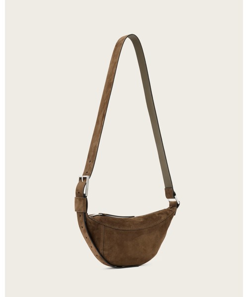 ALLSAINTS(オールセインツ)の「LUNA SUEDE CROSSBODY | LUNA スエード クロスボディ(ショルダーバッグ・レディース・ブラウン系その他・ONE SIZE)」の4枚目の写真