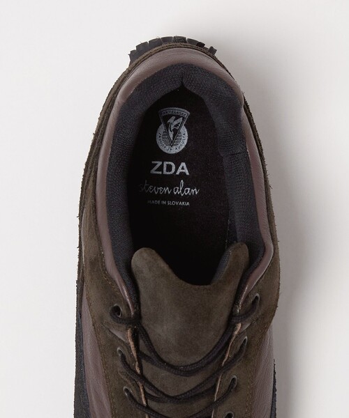 ZDA(ゼットディーエー)の「<ZDA × Steven Alan> CLIMBER LOW/スニーカー(スニーカー・メンズ・ダークブラウン・43/42/41/44)」の2枚目の写真