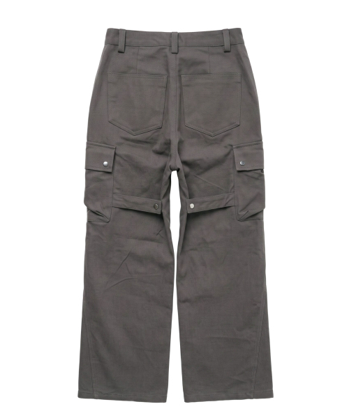 NIGHTWORKDEPT(ナイトワークデプト)の「SWITCH POCKET CARGO PANTS_GRAY(その他パンツ・レディース・その他・LARGE/SMALL/MEDIUM)」の3枚目の写真