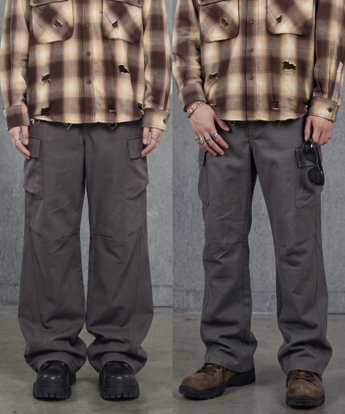NIGHTWORKDEPT(ナイトワークデプト)の「SWITCH POCKET CARGO PANTS_GRAY(その他パンツ・レディース・その他・LARGE/SMALL/MEDIUM)」の7枚目の写真