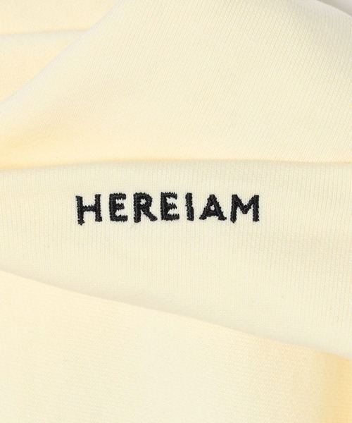 HEREIAM（ヘレイアム）の「【HEREIAM MEN】クリアスウェットポロフーディー（パーカー・メンズ・シアン/アイボリー/ブラック・LARGE/MEDIUM）」の13枚目の写真