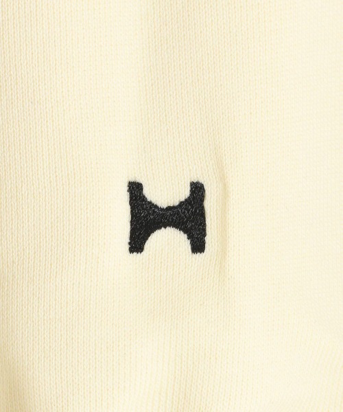 HEREIAM（ヘレイアム）の「【HEREIAM MEN】クリアスウェットポロフーディー（パーカー・メンズ・シアン/アイボリー/ブラック・LARGE/MEDIUM）」の14枚目の写真