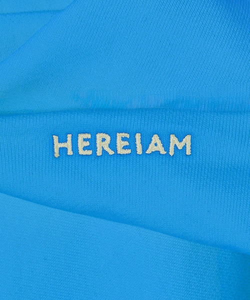 HEREIAM（ヘレイアム）の「【HEREIAM MEN】クリアスウェットポロフーディー（パーカー・メンズ・シアン/アイボリー/ブラック・LARGE/MEDIUM）」の22枚目の写真