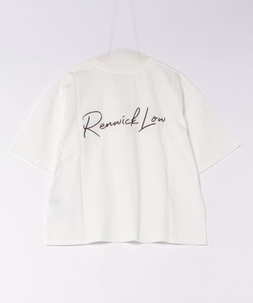 Gready Brilliant（グレディブリリアン）の「刺繍ロゴピグメントカットソー（Tシャツ/カットソー・レディース・オフホワイト/ブラウン・38）」の22枚目の写真