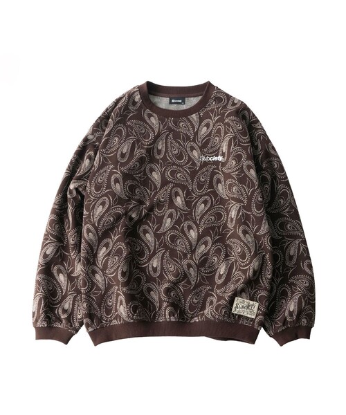 Subciety（サブサエティ）の「Paisley knit top（ニット/セーター・メンズ・ブラック・S）」の6枚目の写真