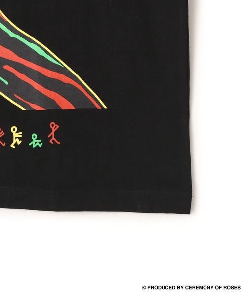 atmos(アトモス)の「atmos x ATCQ Midnight Marauders T-shirt / アトモス x ア・トライブ・コールド・クエスト - ミッドナイト マローダーズ【SP】(Tシャツ/カットソー・メンズ・ブラック/ホワイト・XL/M)」の3枚目の写真