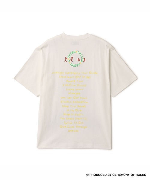 atmos(アトモス)の「atmos x ATCQ Midnight Marauders T-shirt / アトモス x ア・トライブ・コールド・クエスト - ミッドナイト マローダーズ【SP】(Tシャツ/カットソー・メンズ・ブラック/ホワイト・XL/M)」の7枚目の写真