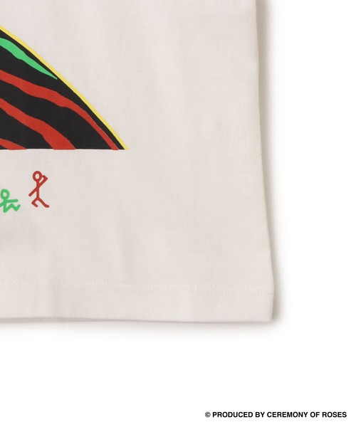 atmos(アトモス)の「atmos x ATCQ Midnight Marauders T-shirt / アトモス x ア・トライブ・コールド・クエスト - ミッドナイト マローダーズ【SP】(Tシャツ/カットソー・メンズ・ブラック/ホワイト・XL/M)」の6枚目の写真