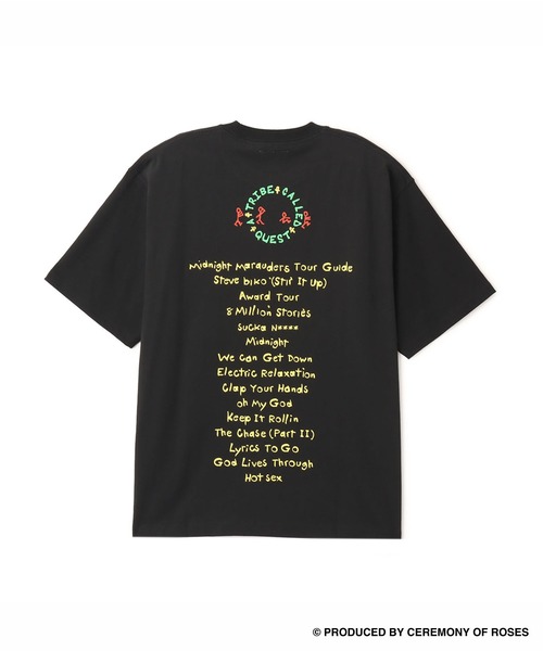 atmos(アトモス)の「atmos x ATCQ Midnight Marauders T-shirt / アトモス x ア・トライブ・コールド・クエスト - ミッドナイト マローダーズ【SP】(Tシャツ/カットソー・メンズ・ブラック/ホワイト・XL/M)」の4枚目の写真