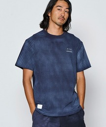 mt10685- Grid Print Tee グリッドプリントTシャツ(MA2718)