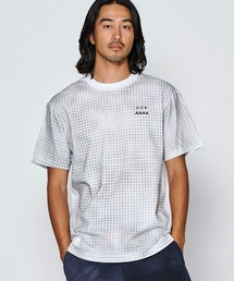 mt10685- Grid Print Tee グリッドプリントTシャツ(MA2718)