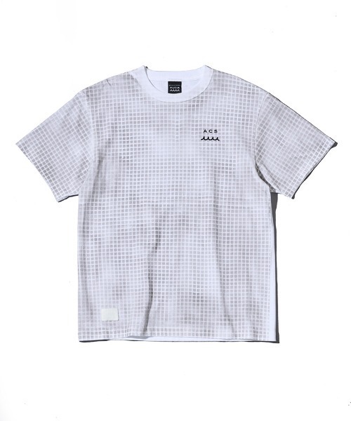 ACANTHUS(アカンサス)の「mt10685- Grid Print Tee グリッドプリントTシャツ(MA2718)(Tシャツ/カットソー・メンズ・ブラック/ホワイト/ネイビー・XL/L/M/S)」の16枚目の写真