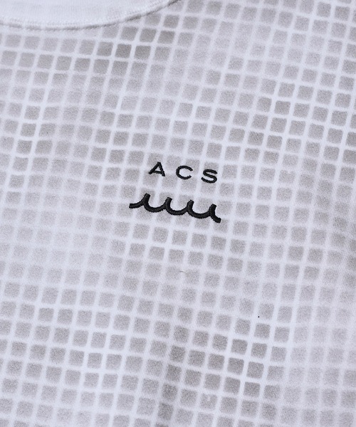 ACANTHUS(アカンサス)の「mt10685- Grid Print Tee グリッドプリントTシャツ(MA2718)(Tシャツ/カットソー・メンズ・ブラック/ホワイト/ネイビー・XL/L/M/S)」の18枚目の写真