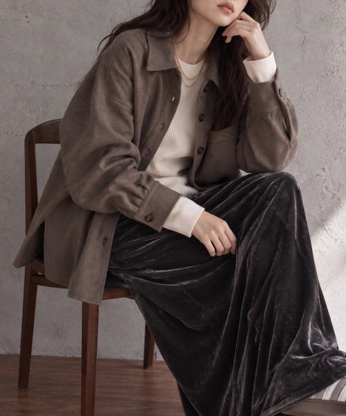 モデル身長：158cm
着用サイズ：FREE