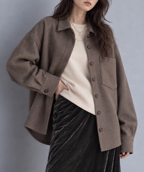 モデル身長：158cm
着用サイズ：FREE