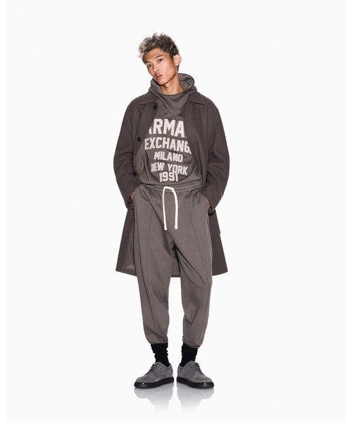 ARMANI EXCHANGE（アルマーニエクスチェンジ）の「【A|X アルマーニ エクスチェンジ】チューブラーレース ダービーシューズ（ドレスシューズ・メンズ・グレイッシュベージュ・7.5/7/6.5/6/5.5/9.5/10/9/8.5/8）」の7枚目の写真