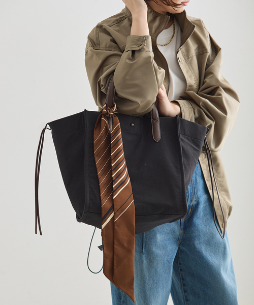 &MyuQ(アンドミューク)の「&MyuQ/アンドミューク DAMIA mini トートバッグ(トートバッグ・レディース・ブラウン/ブラック・FREE)」の1枚目の写真