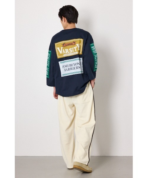 RODEO CROWNS WIDE BOWL(ロデオクラウンズワイドボウル)の「wide wale トラックパンツ(その他パンツ・メンズ・ベージュ/アイボリー/ブラック・MEDIUM/LARGE)」の14枚目の写真