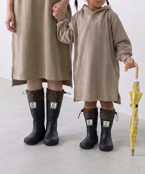 welleg(ウェレッグ)の「PVC コンパクト ロングレインブーツ(レインシューズ・レディース・グリーン/グレー/ブラウン/ブラック・23.5cm/24.0cm/24.5cm/25.0cm/25.5cm/26.0cm/26.5cm/27.0cm)」の13枚目の写真