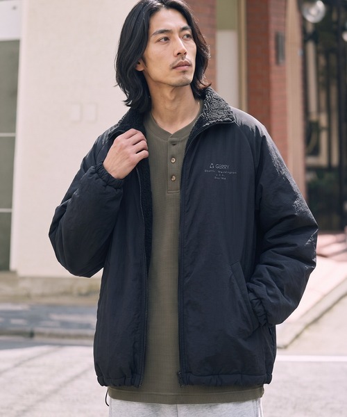GERRY / ジェリー 別注 2WAY ナイロン×ボアフリース リバーシブル